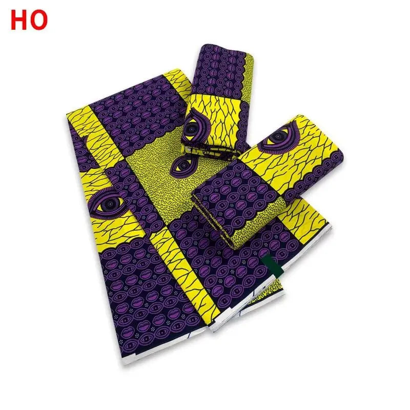 Print Guaranteed Veritable Ankara African Real Wax Fabric Soft Pagne for Dress New Arrival High Quality Original 100% Cotton
