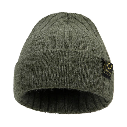 Autumn Winter Solid Color Baby Boys Girls Hat Knitted Soft Kids Beanie Cap For 0-6 Month Newborn Toddler Windproof Warm Hat 2025