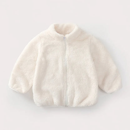 Crisluvᵀᴹ Kids Winter Fleece Jacket – Warm Boys &amp; Girls Outerwear Coat