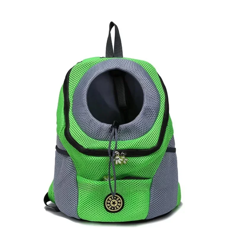 Crisluvᵀᴹ Double-Shoulder Pet Carrier Backpack – Breathable Travel Dog Bag