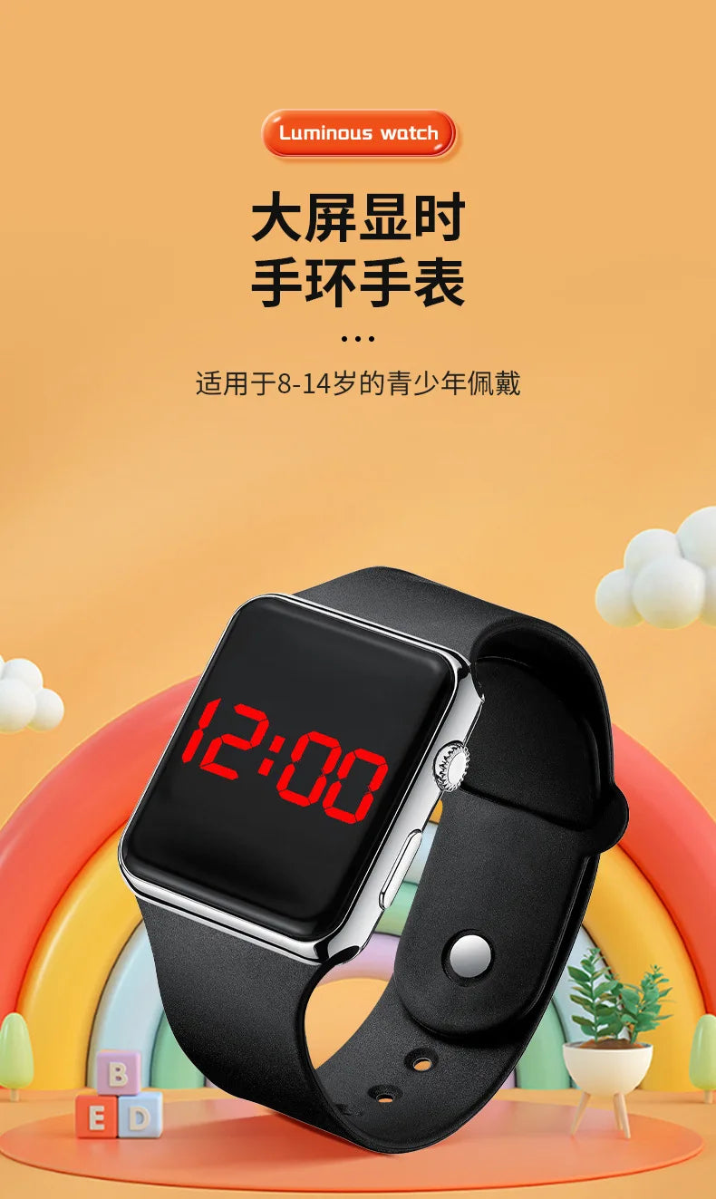 Crisluv Digital LED Square Watch