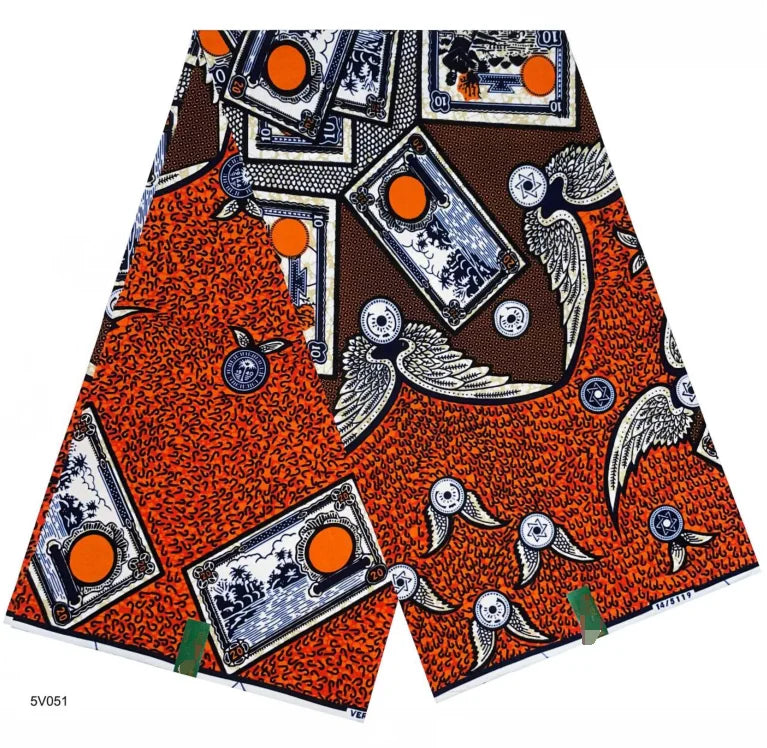 Latest Style Ankara Wax Print Fabric High Quality African Wax  Fabric 100% Cotton Soft African Guaranteed Veritable Real Wax