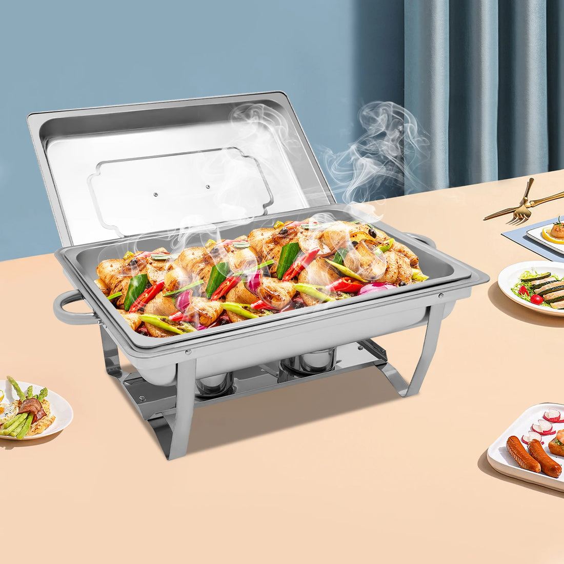 Crisluv 9L Stainless Steel Chafing Dish