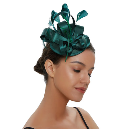 Crisluv Feather Fascinator Headband