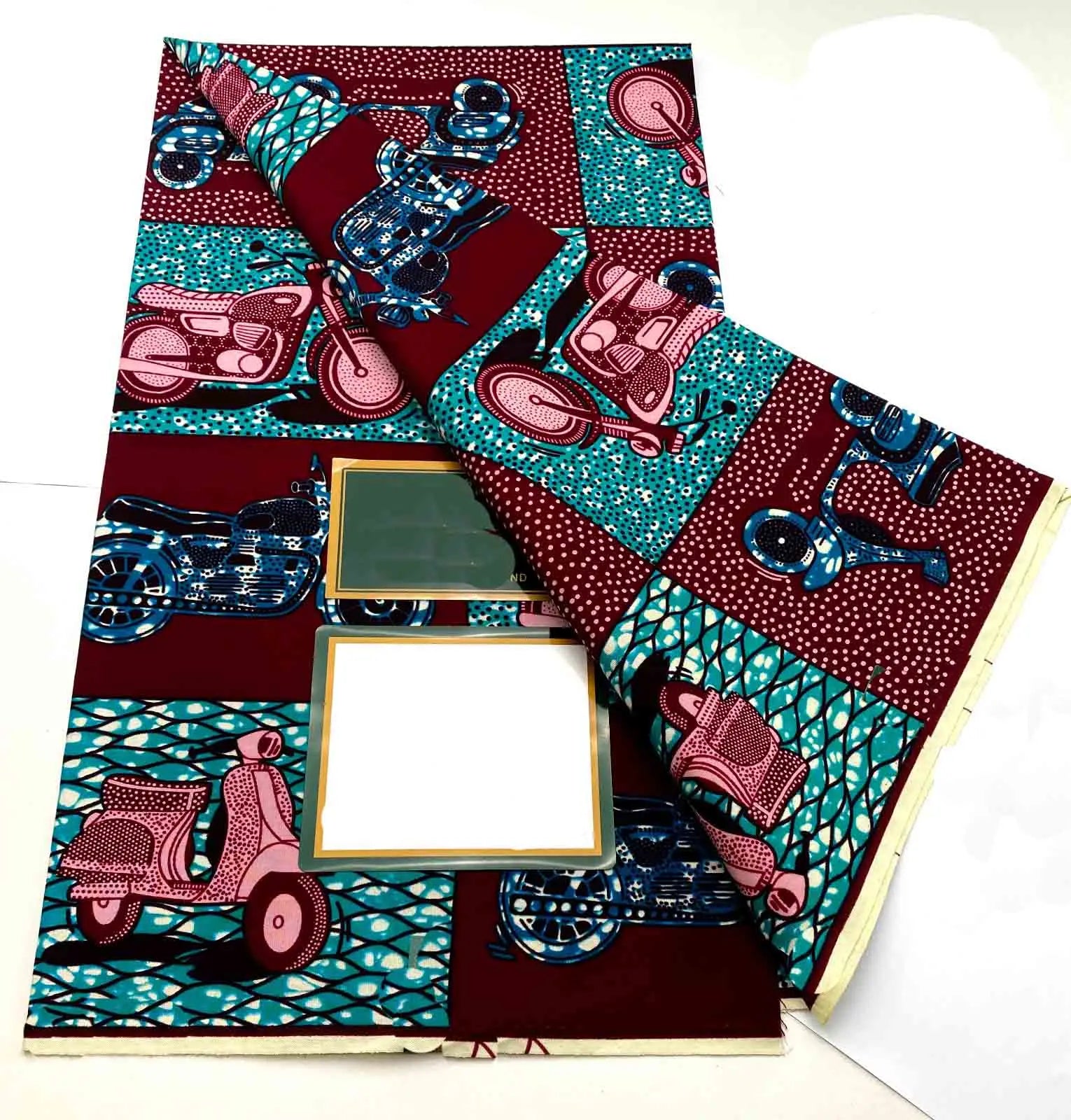 100% Cotton Batik Nigeria Women Style Ankara Wax Fabric Soft Pagne 2025 New Guaranteed Veritable African Real Wax Prints Fabric