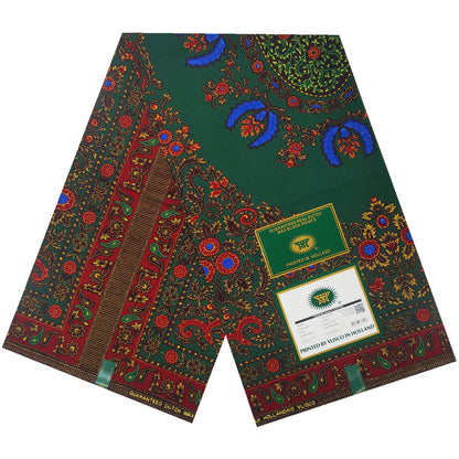 100% Cotton Latest Ankara Wax Fabric High Quality African Wax Print Soft Guaranteed Veritable Real Dutch Pagne for Dresses