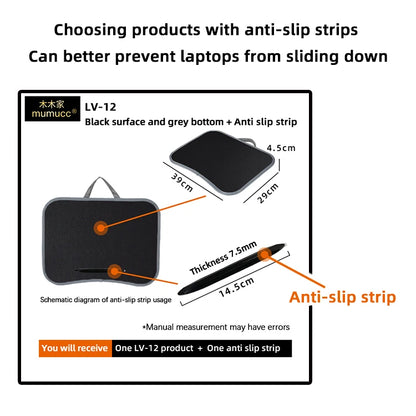 Multifunctional Laptop Desk with Cushion