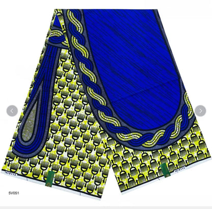 Latest Style Ankara Wax Print Fabric High Quality African Wax  Fabric 100% Cotton Soft African Guaranteed Veritable Real Wax