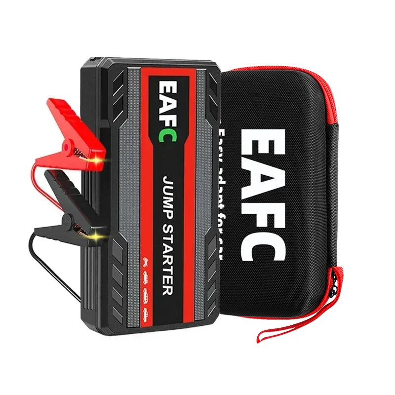 EAFC Car Jump Starter Power Bank Car Battery Starter 600A12V Auto Starting Device with LED Light For Auto Battery Booster Buster