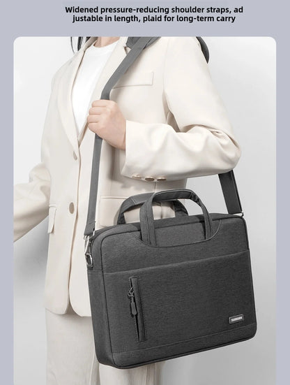 Business Laptop Bag Case Shoulder Tote Bag Notebook Bag Briefcase For 13 15 17 Inch Macbook Air Pro HP Huawei Asus Dell Handbag