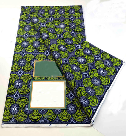 100% Cotton Batik Nigeria Women Style Ankara Wax Fabric Soft Pagne 2025 New Guaranteed Veritable African Real Wax Prints Fabric