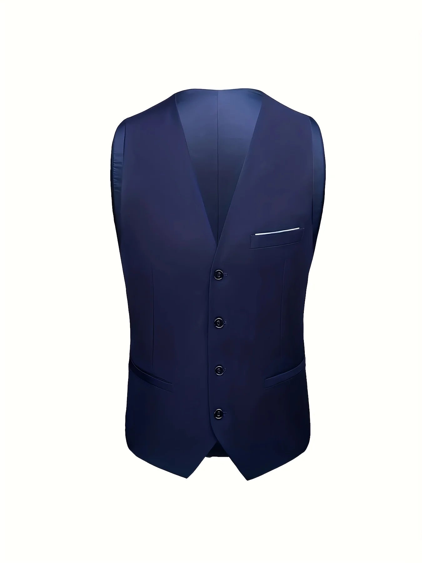 Men’s 3-Piece Suit Set – Jacket, Vest &amp; Pants for Weddings &amp; Formal Events