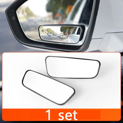 360 Degree Adjustable Blind Spot Mirror 2Pcs Wide Angle Car Mirror