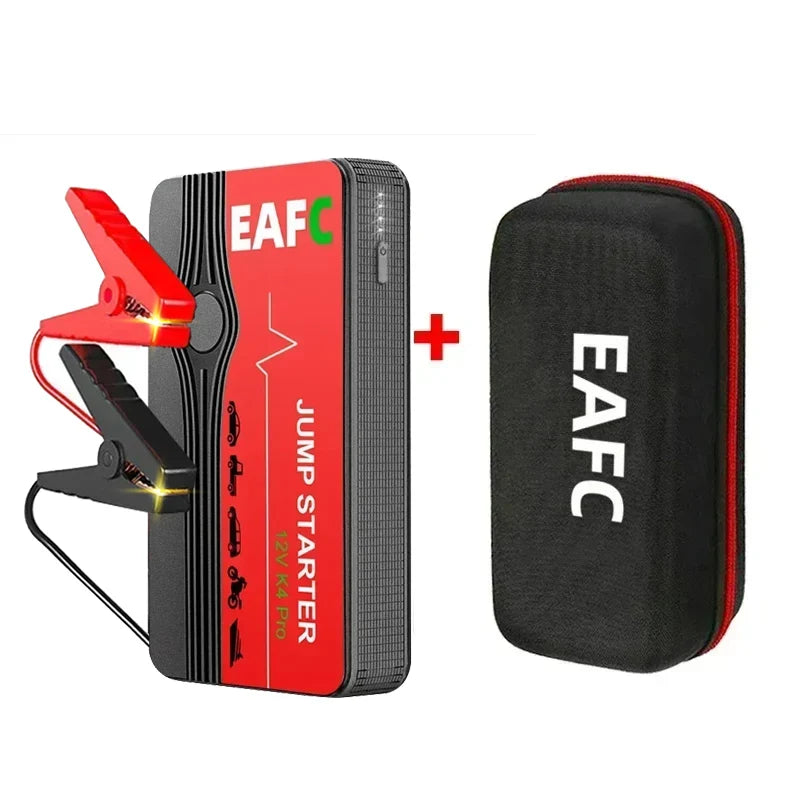 EAFC Car Jump Starter Power Bank Car Battery Starter 600A12V Auto Starting Device with LED Light For Auto Battery Booster Buster