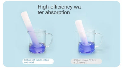 Baby Cotton Soft Towel Plain Weave 80 Disposable