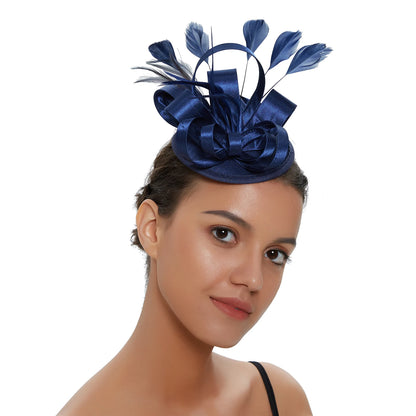 Crisluv Feather Fascinator Headband