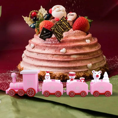 Christmas Train Merry Christmas Decorations For Home 2024 Cristmas Ornament Xmas Navidad Noel Gifts Happy New Year 2025 Gifts