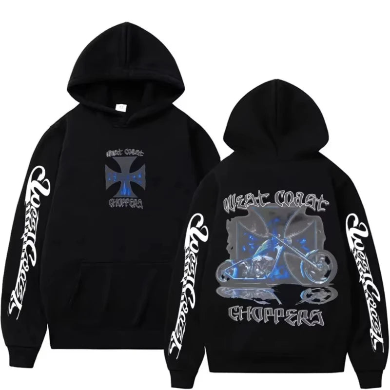 Autumn and Winter Latest Pattern Hoodie Retro Clothing Men&