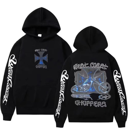 Autumn and Winter Latest Pattern Hoodie Retro Clothing Men&