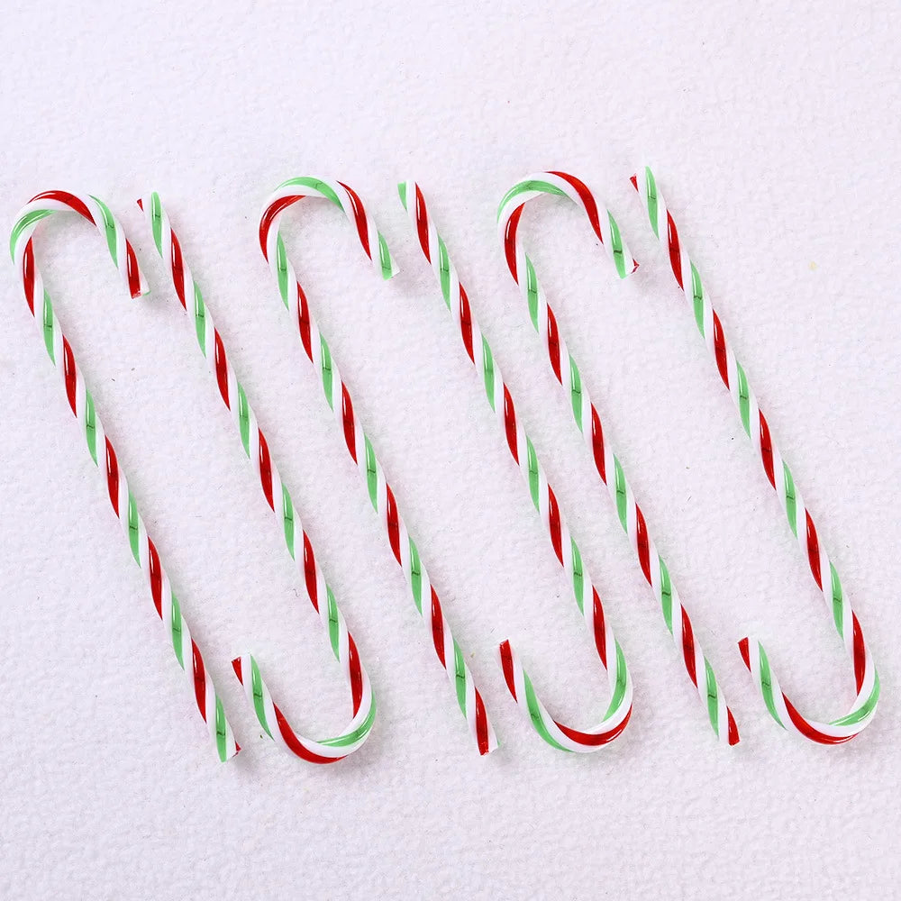 Christmas Decorations Christmas Tree Ornaments Christmas Candy Canes Red and White Canes, Holiday Scene Decorations