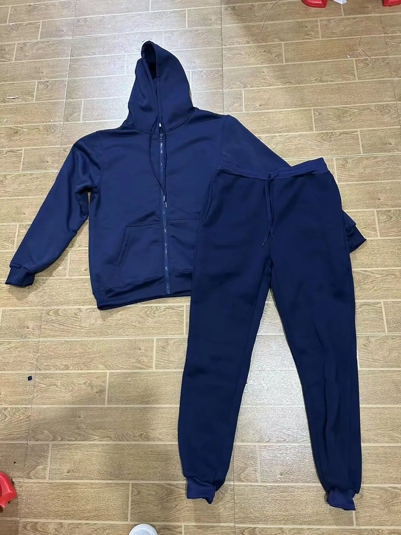 Trendy Zipper Hoodie Set - Perfect for Casual Wear &amp; Travel