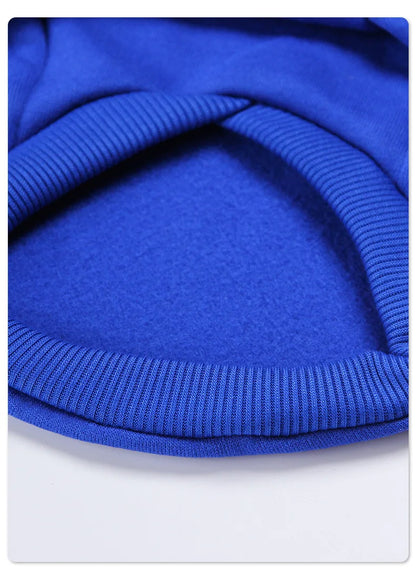 Dog Hoodie Dog Clothes for Boys Sweaters with Hat Leash Hole Pet Winter Clothes Warm Hoodies  Sweater for Small Dogs Chihuahua